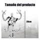 thumbnail image 3 of "Figuras De Acción T13 Robot 3d Con Articulaciones Móviles Lab.G blanco ", 3 of 5