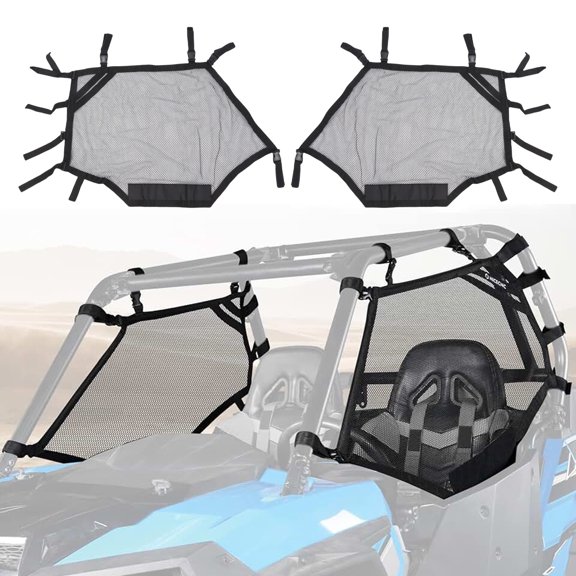 Malla Enrollable Para Ventana UTV, Flujo De Aire Mejorado A Prueba De Desgarros, Reemplazo De Parasol De Malla Para Ventana UTV Para 570800900 900S 1000 XP Turbo 1000 Para UTV