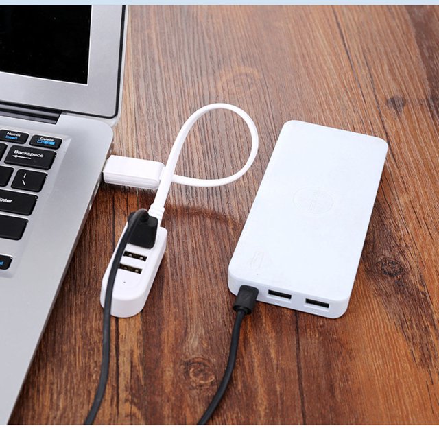 COMPUKAS Hub USB Para Computadora Con Función De Carga Y Transmisión Estable