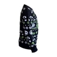 thumbnail image 3 of Suéter Navideño para Hombre El Extraño Mundo de Jack Oogie Boogie Ugly Sweater Negro, Talla EG, 3 of 6