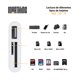 thumbnail image 4 of Kit Lectores de Tarjetas USB C 3 en 1 con USB 3.0/ Tarjetas SD/TF, Marthing USB-C a USB Cámara Lector de Tarjetas de Memoria Adaptador para iPad Pro MacBook Pro y Otros USB C Dispositivos, 4 of 10