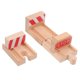 thumbnail image 2 of 3pcs Train Track Replacement Concave Expansion Rails for Model Trains Compatible with Thomas Friends, Sturdy Construction, 2 of 5