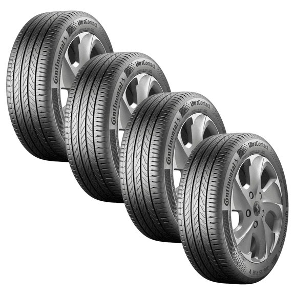 Paquete de 4 Llantas 215/55 R17 94V FR modelo ULTRA CONTACT marca Continental