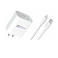 thumbnail image 1 of Combo Cargador Turbo Tipo C 20W Para IPhone 1Hora Punto Cell Combo Cargador Turbo Iphone, 1 of 2