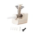 thumbnail image 1 of Máquina embutidora de salchichas eléctrica, embutidora de salchichas casera resistente, bricolaje Blanco, 1 of 9
