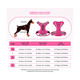 thumbnail image 3 of Pechera Arnés MASCOTAS Malubero FUCSIA talla XS, 3 of 5
