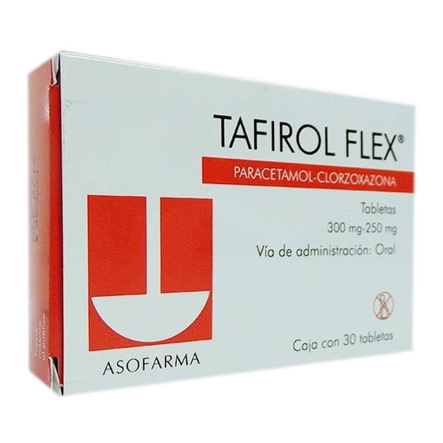 Tafirol Flex 300 mg/250 mg 30 tabletas