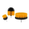 thumbnail image 2 of Kit de 3 cepillos para taladro para limpiar ruedas y baños | Eje de 1/4" de cambio rápido | Cerdas de nailon antirayaduras para bañeras, azulejos y juntas, 2 of 7