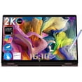 thumbnail image 1 of HP OmniBook X Flip 2-in-1 14" 2K OLED Laptop con Pantalla Táctil, AMD Ryzen AI 5 430, 16GB RAM, 1TB SSD, Copilot+ PC, Deep Espresso, Win11 Pro con Lápiz Stylus, 1 of 9