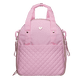 thumbnail image 1 of Pañalera Mochila de Bebé Moderna LuckyLy con Múltiples Compartimentos, Incluye Cambiador, Modelo Evie rosa UNITALLA, 1 of 9