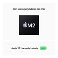 thumbnail image 3 of Macbook Air Apple M2 13.6 Pulgadas 8GB RAM 256 GB ROM Media Noche, 3 of 5