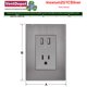 thumbnail image 4 of Contacto de Pared Multivoltaje Inoxium2U1CSilver 4Pzas USBx2/Contacto 110/125-250VCA 15A 50/60Hz 5VDC 2.1A Plateado Acer, 4 of 4