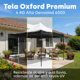 thumbnail image 5 of Toldo Plegable Reforzado 3x3m NINON LUNOR Lona Oxford 600D Impermeable y Protección UV, 5 of 9
