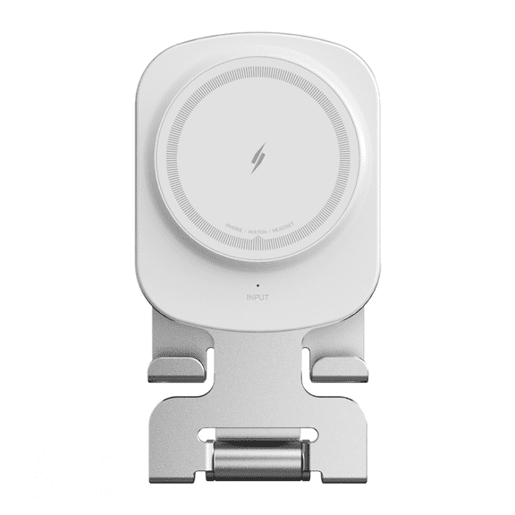 Soporte de carga inalámbrica para iPhone/Samsung Galaxy. Soporte de carga rápida Qi para AirPods Pro 2, 3 smartphones y 15 W