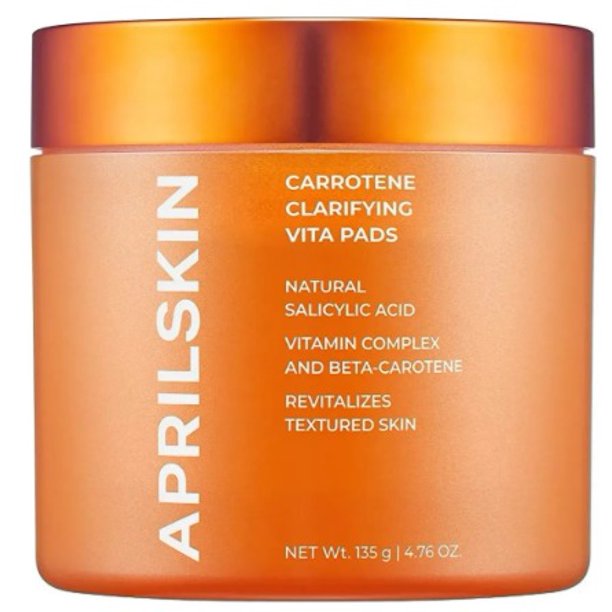 Aprilskin Carrotene Blemish Clear Vita Pads Piel Grasa 135gr