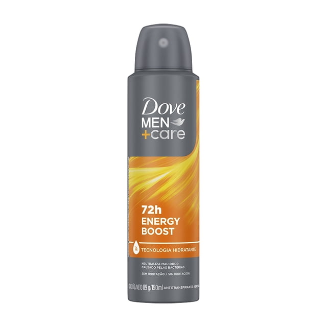 Desodorante Antitranspirante Hombre Dove Energy Boost en Aerosol de 89 gr