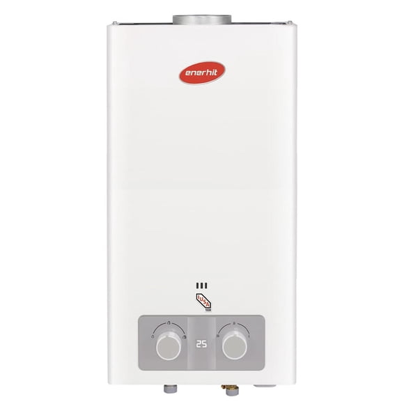 Calentador instantáneo Iusa Enerhit 12 L Gas Natural blanco