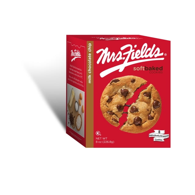 Galletas Mrs Fields con chispas sabor chocolate con leche 226.8 g