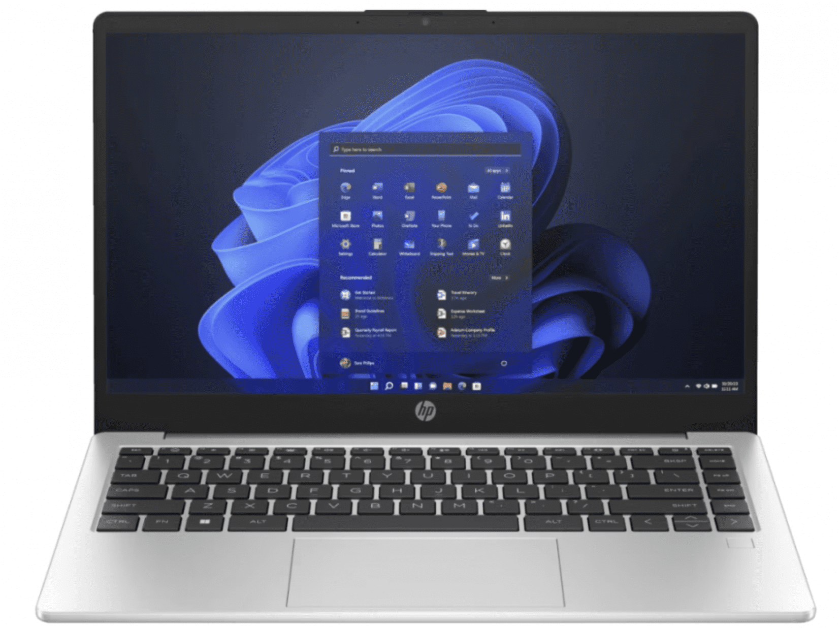Laptop HP 240 G10 Intel Core i5-1335U 12GB RAM 512GB SSD Windows 11 Home 14 Full HD Teclado Español Plateado