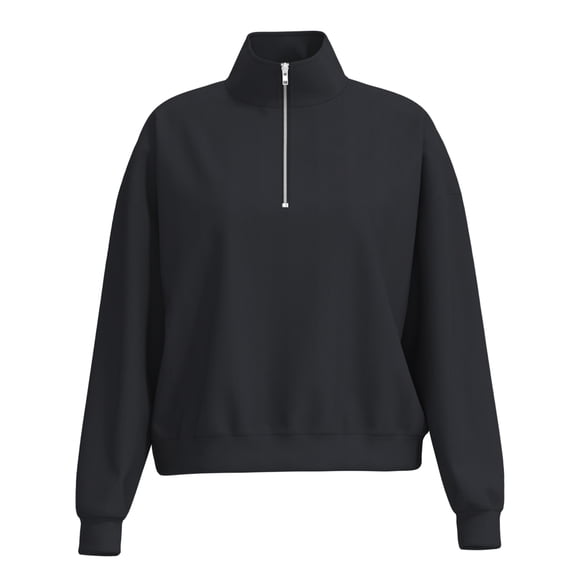 Sudadera George para mujer, con Cierre Negro Talla G