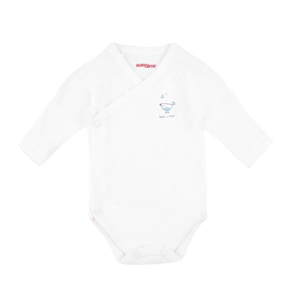 Pañalero Baby Creysi Unisex 0M Estampado Pajarito Blanco