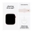 thumbnail image 4 of Apple Watch Serie 10 GPS 42mm con Caja Aluminio Dorado y Correa Deportiva Blanca, 4 of 4