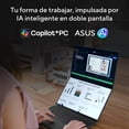 thumbnail image 2 of Laptop Asus Zenbook Duo UX8407AA-SN048W CU9 32GB 1TB Gris, 2 of 5