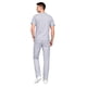 thumbnail image 2 of Conjunto Uniforme Médico Hombre Hugo GRIS GDE Filipina Pantalón Quirúrgico Cómodo scrub, 2 of 4