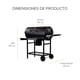 thumbnail image 2 of Asador de Carbón AVERA tipo Barril 70 cm ACB02/Acero Inoxidable, 2 of 11