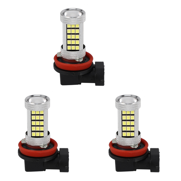 3 Pieza H11 H8 H9 6000K 850Lm 2835 66Smd Led Lámpara de Niebla de Auto Luz de Circulación Diurna para