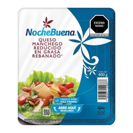 Queso manchego NocheBuena reducido en grasa 400 g