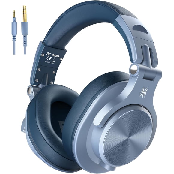 Audífonos OneOdio Over Ear A71 Hi-Res Estudio, Con cable 3.5 mm Sky Azul