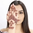 thumbnail image 2 of Henna Natural Golecha Para Tatuajes Temporales 2 Conos Delineador Mehndi Colores a Escoger, 2 of 4