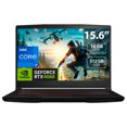 thumbnail image 1 of Laptop Gamer MSI Thin GF63: Intel Core i7 12650H, Ram 16GB DDR4, SSD 512GB, Pantalla 15.6 LED, RTX 4060, W11H, Teclado y S.O. Versión en Inglés., 1 of 4