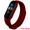 thumbnail image 1 of Correa De Silicón Unisex Para Smart Watch Mi Band 7 / 6 / 5 De Xiaomi, 1 of 5