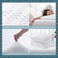 thumbnail image 4 of Protector de colchón impermeable UNILIBRA King Size blanco, 4 of 6