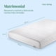 thumbnail image 2 of Colchón matrimonial KingsHouse 16cm resortes Blanco 190x135x16 cm 120 kg, 2 of 7