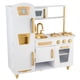 thumbnail image 3 of Cocina de Juguete de Madera para Niños con Refrigerador Cocinita Para Niñas Blanca -Vintage White And Gold, 3 of 8
