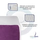 thumbnail image 4 of Colchon Baby Good Memory Foam de Espuma Medidas 140 x 95 x 15 cm, 4 of 9