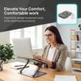 thumbnail image 3 of unbranded Soporte Ergonómico Plegable Para Laptop Y Tablet Con Ventilador Para Enfriamiento Y Uso En Escritorio, 3 of 8