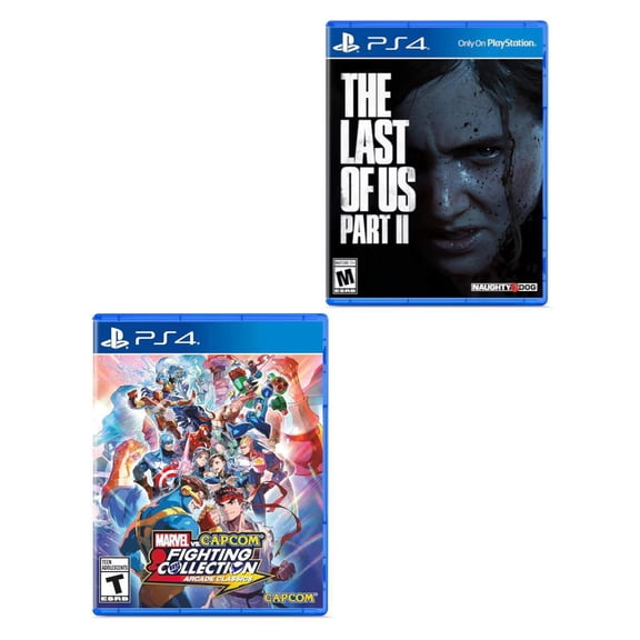 Marvel vs Capcom + The Last Of Us Part 2 Bundle para PS4