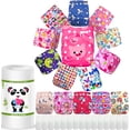 thumbnail image 3 of Pañales de Tela Ecológicos Reutilizables para Bebés Ecobaby Original Estampado, 3 of 9
