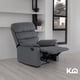 thumbnail image 2 of Sillón Reclinable De Tela Reposet Manual Individual gris, 2 of 9