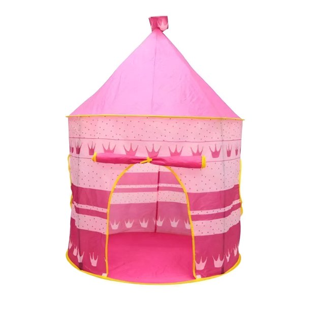 Tienda Niños Carpa Castillo Casita Portátil Juguete Infantil Modelo Rosa