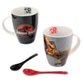 thumbnail image 2 of Juego de 2 Tazas de Porcelana Ambient 21 Jurassic 30 Aniversario Incluye Cuchara de Cerámica 310 ml, 2 of 2