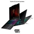 thumbnail image 2 of Laptop Gaming MSI Cyborg 15 Intel Core 7 240H 10N NVIDIA GeForce RTX 5050 16GB RAM 512GB SSD Negro, 2 of 5