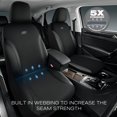 thumbnail image 4 of Fundas para asientos de coche Skechers Work Leather 5 veces más resistentes, airbag, 4 of 8