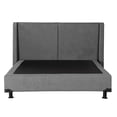 thumbnail image 2 of Box Base Cama King Size + Cabecera Milan Gris, 2 of 8