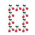 thumbnail image 1 of 10 piezas de pendientes de cereza con adornos elegantes, accesorios creativos para hacer tú mismo para mujeres y niñas., 1 of 7