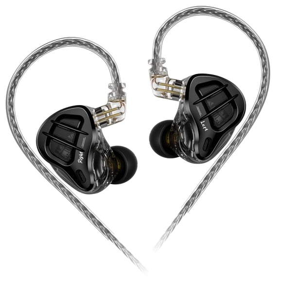 Monitor intraural KZ ZAR 7BA+1DD Hybrid 8 Drivers Auriculares HiFi